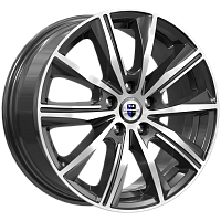 Литые диски Арнар (КС904) 7.000xR16 5x114.3 DIA66.1 ET45 алмаз черный